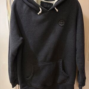 O'Neill Black Textured Sweatshirt with Logo